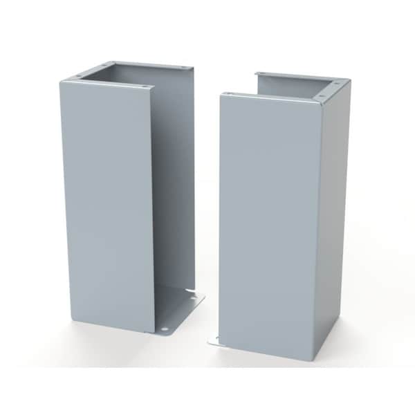 Floor Stand Kit, 18 in. H x 8 in. W x 7.87 in. L, Carbon Steel, 1 PR